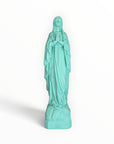 Statuette de la Vierge Marie de Lourdes, couleur Bleu Splash, collection Intemporelle – J'ai vu la Vierge