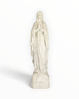 Statuette de la Vierge Marie de Lourdes, couleur Lin, collection Intemporelle – J'ai vu la Vierge