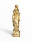 Statuette de la Vierge Marie de Lourdes, couleur Or, collection Intemporelle – J'ai vu la Vierge