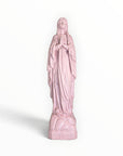 Statuette de la Vierge Marie de Lourdes, couleur Rose Poudré, collection Intemporelle – J'ai vu la Vierge