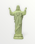 statuette Jesus love you couleur vert matcha 