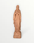 statuette de Lourdes couleur beige nut's