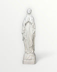 statuette de Lourdes couleur blanche