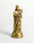 statuette notre-dame-de-la-garde 30 cm licencié Olympique de Marseille or