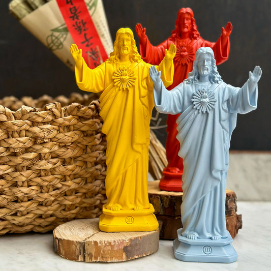 statuettes Jésus Christ J'ai vu la Vierge