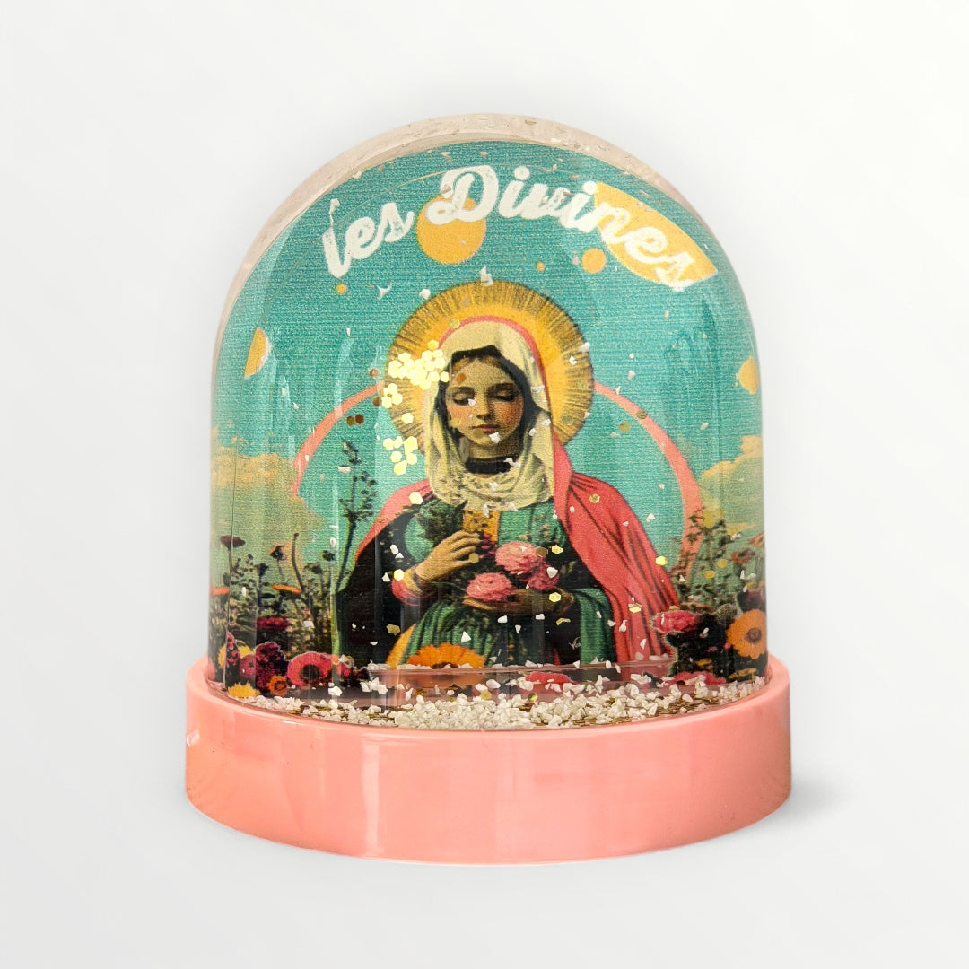 Snow globe The Divine Virgin Mary