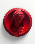 Ex-voto visage de Marie en relief - Selfie