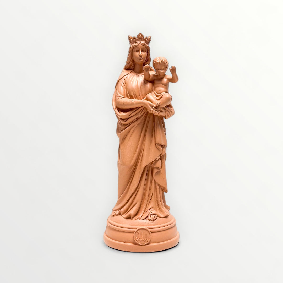 Interior decoration statuette Notre-Dame de la Garde, I saw the Virgin 30 cm - Timeless colors